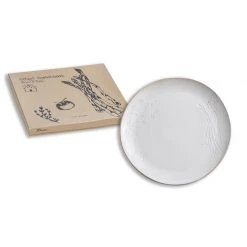 Rosanna Inc Farm To Table Debossed Plate - Asparagus Country Style