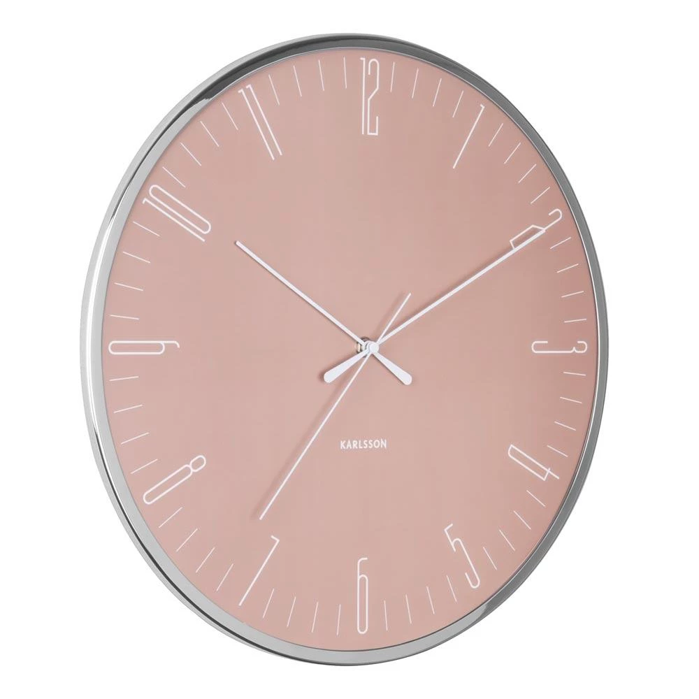 Karlsson Dragonfly Pink Wall Clock (40cm) CLOCKS