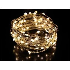 Stellar Haus Charge & Go Seed Lights – Silver (3m) Metallics