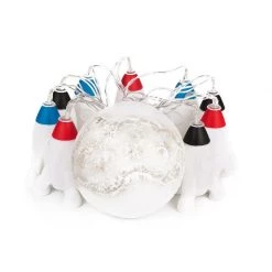 Stellar Haus BOYS GIFTS Rockets & Moon LED String Lights