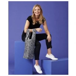 Ladelle Eco Recycled Foldable Tote Bag - Leopard