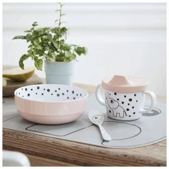 Done By Deer Happy Dots First Meal Set (3pc) - Powder