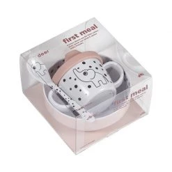 Done By Deer Happy Dots First Meal Set (3pc) - Powder