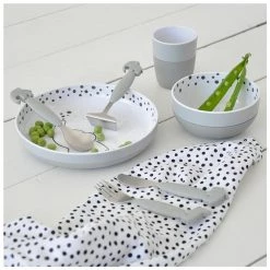 Done By Deer Yummy Plus Easy Grip Cutlery Set - Grey (3pc)