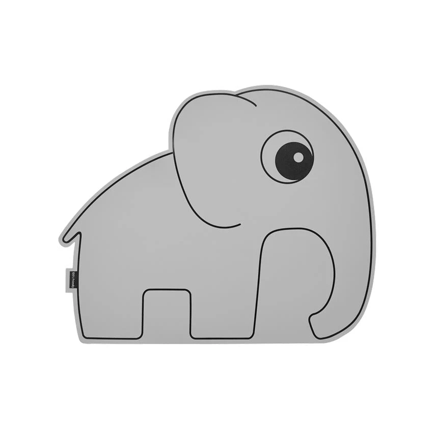 Done By Deer Dining & Aprons Silicone Elphee Placemat - Grey