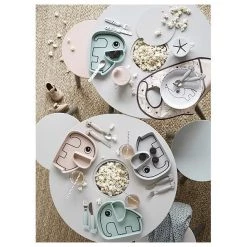 Done By Deer Dining & Aprons Stick & Stay Silicon Plate β Elphee Powder