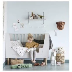 Done By Deer UNDER $25 GIFTS Raffi Wall Hook - Grey