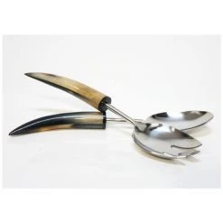 Banyan Home Horn Salad Server Set