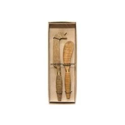 Stoneleigh & Roberson Coastal Ridge Cheese Knife & Spreader Set