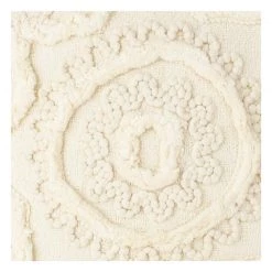 Stoneleigh & Roberson Coastal Lotus Embroidered Tassel Cushion (45cm)