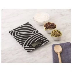 Accura Electronic Kitchen Scales - Black & White Arch