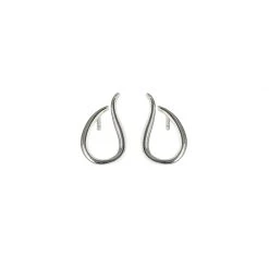 Sterling Women's Gifts - Over $50 Flame Silver Earrings