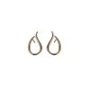 Sterling Women's Gifts - Over $50 Flame Rose Gold Earrings
