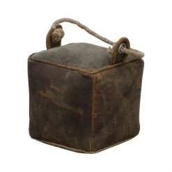 Rembrandt Fine Arts Old Leather Door Stop - Square