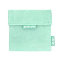 Roll Eat Snack & Go Reusable Snack Bag - Mint Reusable & Eco Friendly