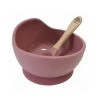 Moana Road Silicone Suction Bowl & Spoon - Pink