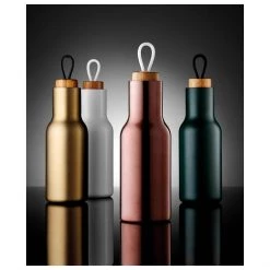 Ladelle Tempa Drink Bottle - Matte Black (600ml)