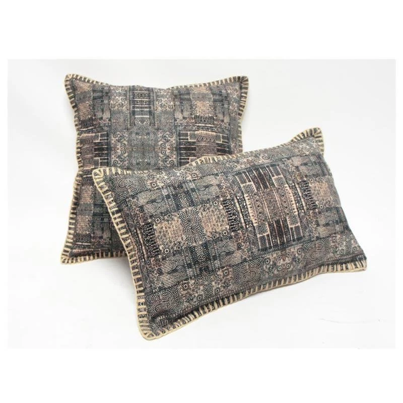 Stoneleigh & Roberson Sundai Blanket Stitch Cushion (45cm)