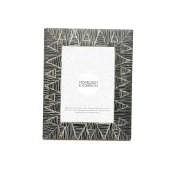 Stoneleigh & Roberson Ethnic Bone Photo Frame – 4x6” Photo Frames
