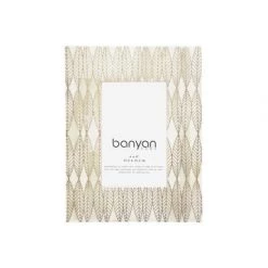 Banyan Home Photo Frames Leaf Bone Photo Frame – 4x6”