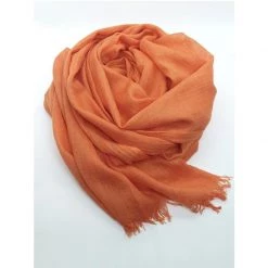 Davis Lester Restocked Soft Bamboo Scarf – Burnt Orange