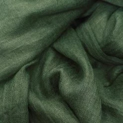 Davis Lester Soft Bamboo Scarf – Forest Green Restocked