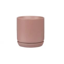 Potted Oslo Planter - Dusty Rose