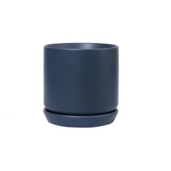 Potted Oslo Planter - Muted Navy Restocked