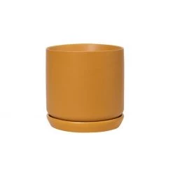 Potted Oslo Planter - Tobacco