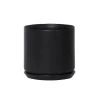 Potted Oslo Planter - Black