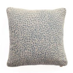 Raine & Humble Animal Print Cushion - Light Blue (45cm) Cushions