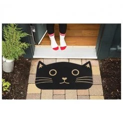 Now Designs Black Cat Doormat