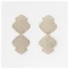 Stella & Gemma Last Chance - Final Few Double Luck Earrings - Pewter