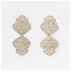 Stella & Gemma Last Chance - Final Few Double Luck Earrings - Pewter