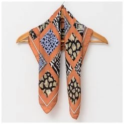 Stella & Gemma Clay Safari Square Scarf SCARVES, CLOTHING & FASHION ACCESSORIES