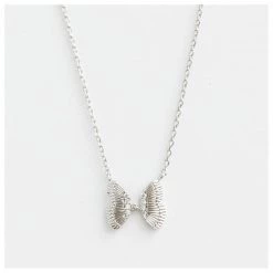 Stella & Gemma Papillon Necklace - Silver