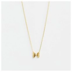 Stella & Gemma Metallics Papillon Necklace - Gold