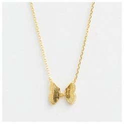 Stella & Gemma Metallics Papillon Necklace - Gold