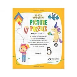 Hinkler Brain Boosters - Picture Puzzles Activity Book BOYS GIFTS