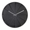 Karlsson Slides Black Wall Clock (40cm)