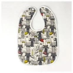 Elephant Ollie Large Baby Bib β Crowded Foxes