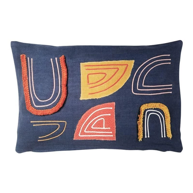 Urban Products Saree Arc Rectangle Cushion Cushions