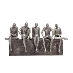 Stoneleigh & Roberson Sitting Men Sculpture