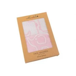 Emotion & Kids Pink Safari Face Washers (2pk) BABY & TODDLER GIFTS