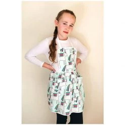 Elephant Ollie Retro Cotton Kids Apron – Cats & Rainbows Kiwiana