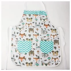 Elephant Ollie Kiwiana Cotton Pocket Kids Apron – Tribal Animals