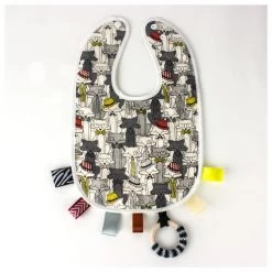 Elephant Ollie BABY & TODDLER GIFTS Teething Bib - Crowded Foxes