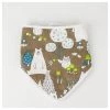 Elephant Ollie Bandana Baby Bib – Woodland Bear Brown