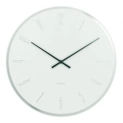 Karlsson Mirror Numbers Wall Clock - White (40cm)