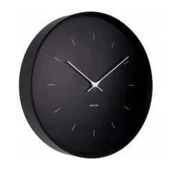 Karlsson Large Butterfly Hands Clock β Black (37cm)